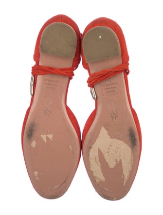 Aquazzura Suede Flats