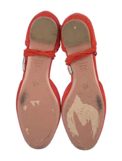 Aquazzura Suede Flats