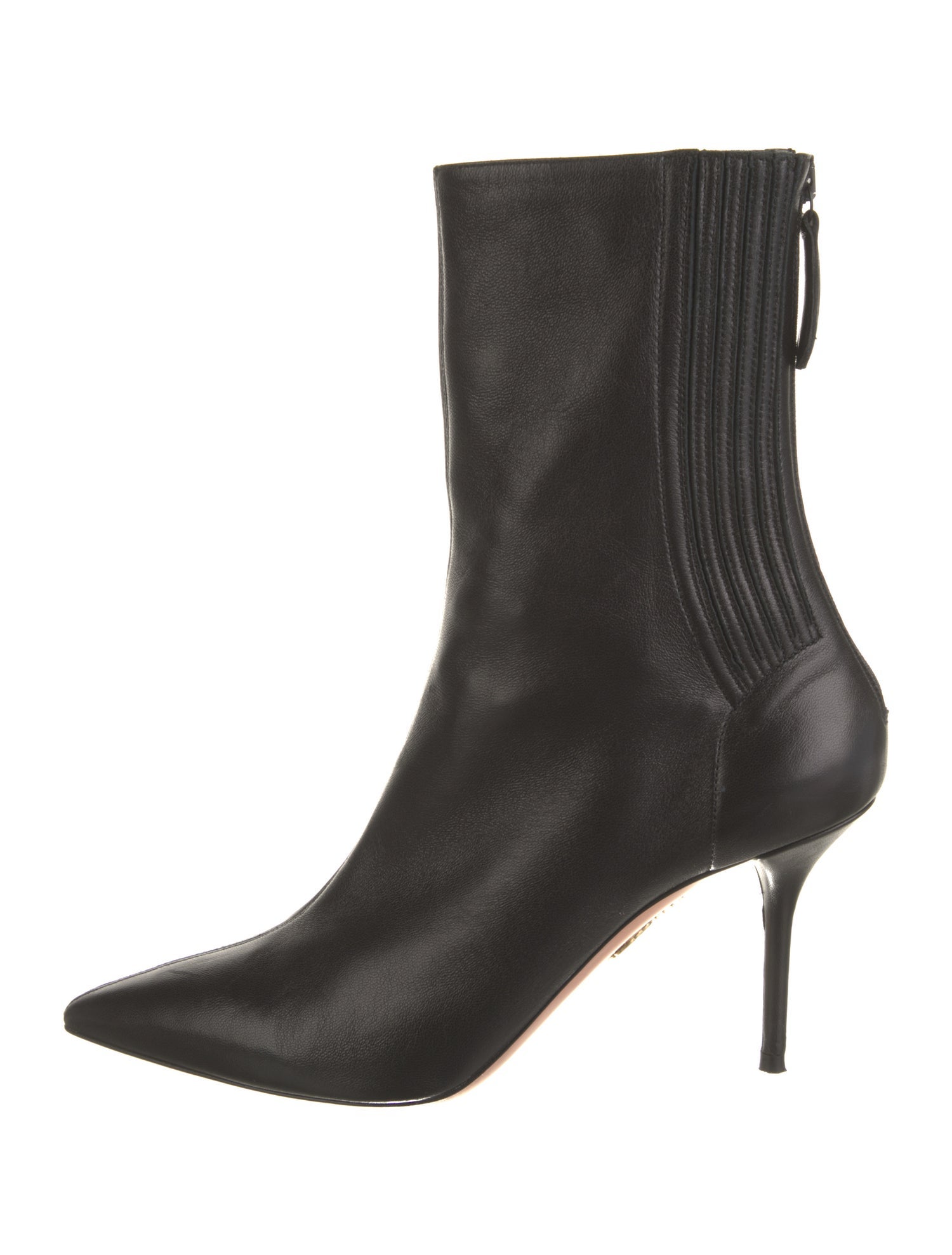 Aquazzura Leather Sock Boots