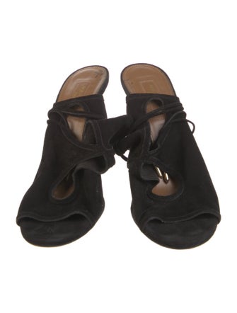 Aquazzura Suede Sandals