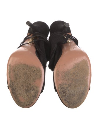 Aquazzura Suede Sandals