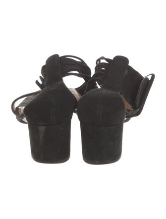 Aquazzura Suede Sandals