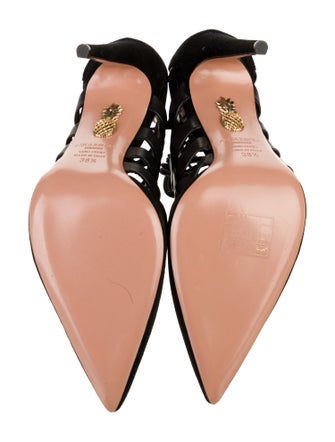 Aquazzura Suede Pumps