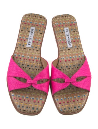 Aquazzura Raffia Espadrilles