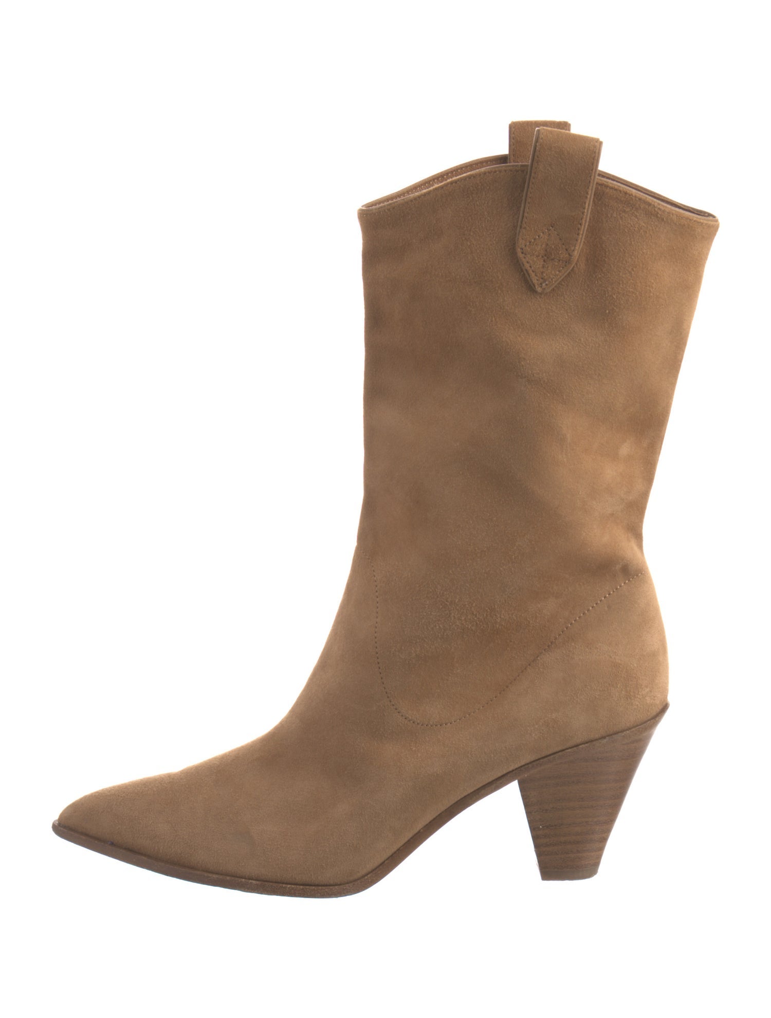 Aquazzura Suede Western Boots