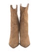 Aquazzura Suede Western Boots