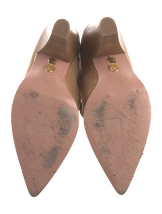 Aquazzura Suede Western Boots
