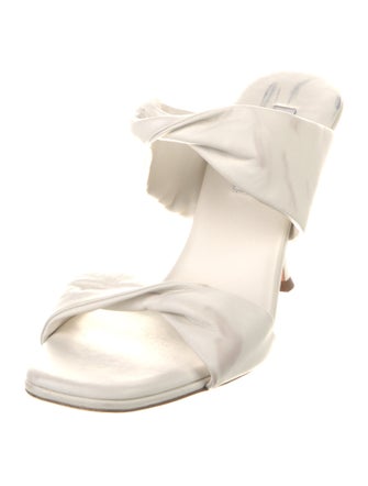 Aquazzura Leather Slides