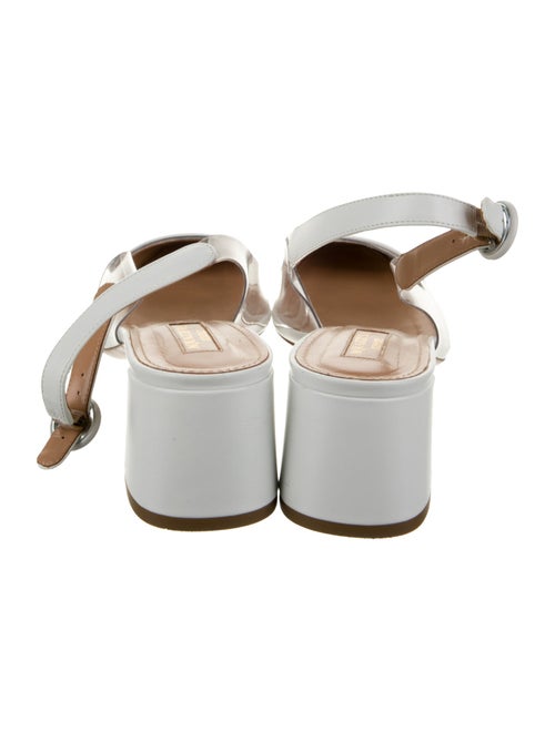 Aquazzura Leather Slingback Pumps
