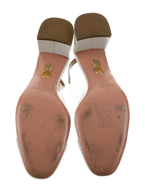 Aquazzura Leather Slingback Pumps