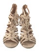 Aquazzura Suede Gladiator Sandals