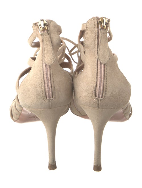 Aquazzura Suede Gladiator Sandals