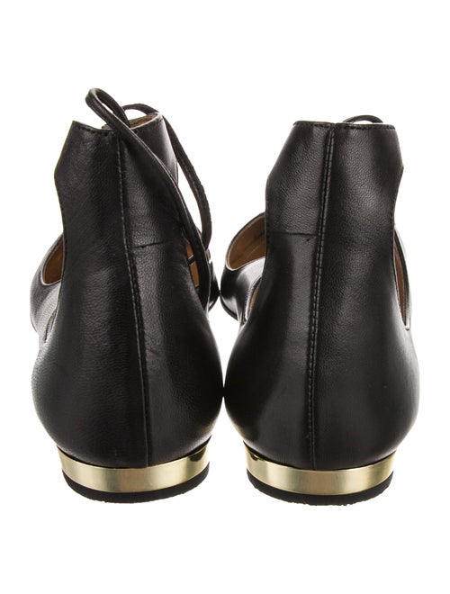Aquazzura Leather Ballet Flats