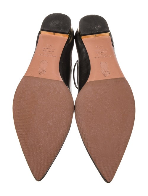 Aquazzura Leather Ballet Flats