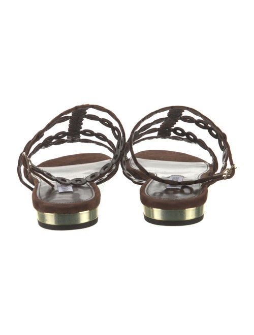 Aquazzura Suede Gladiator Sandals