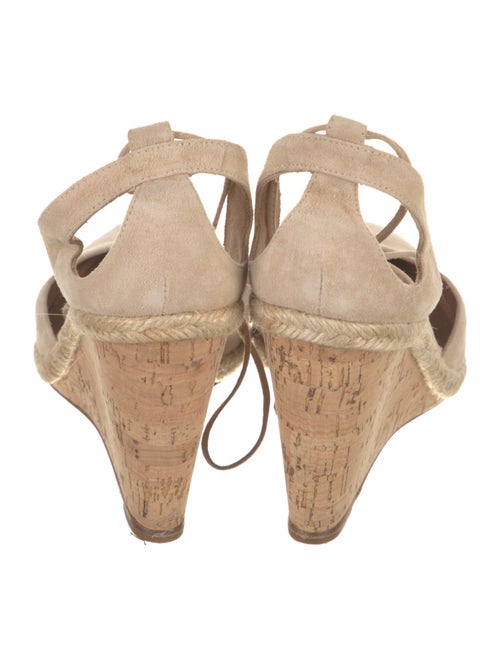 Aquazzura Suede Glitter Accents D'Orsay Pumps