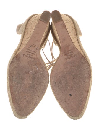 Aquazzura Suede Glitter Accents D'Orsay Pumps