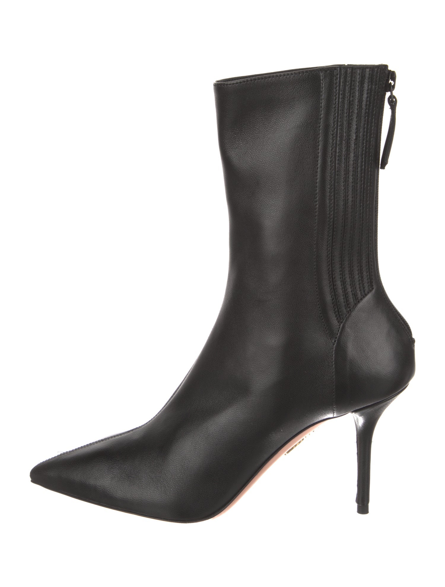 Aquazzura Leather Sock Boots