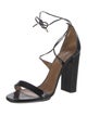 Aquazzura Patent Leather Sandals