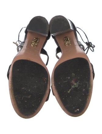 Aquazzura Patent Leather Sandals