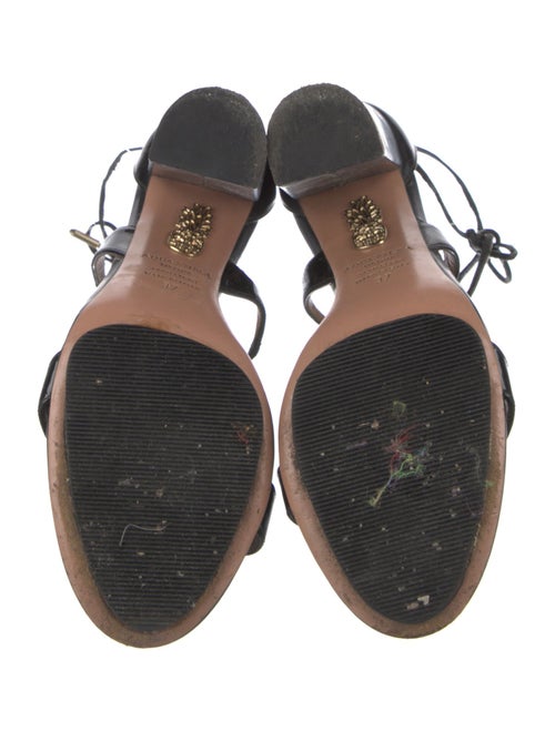 Aquazzura Patent Leather Sandals