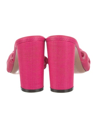 Aquazzura Leather Slides