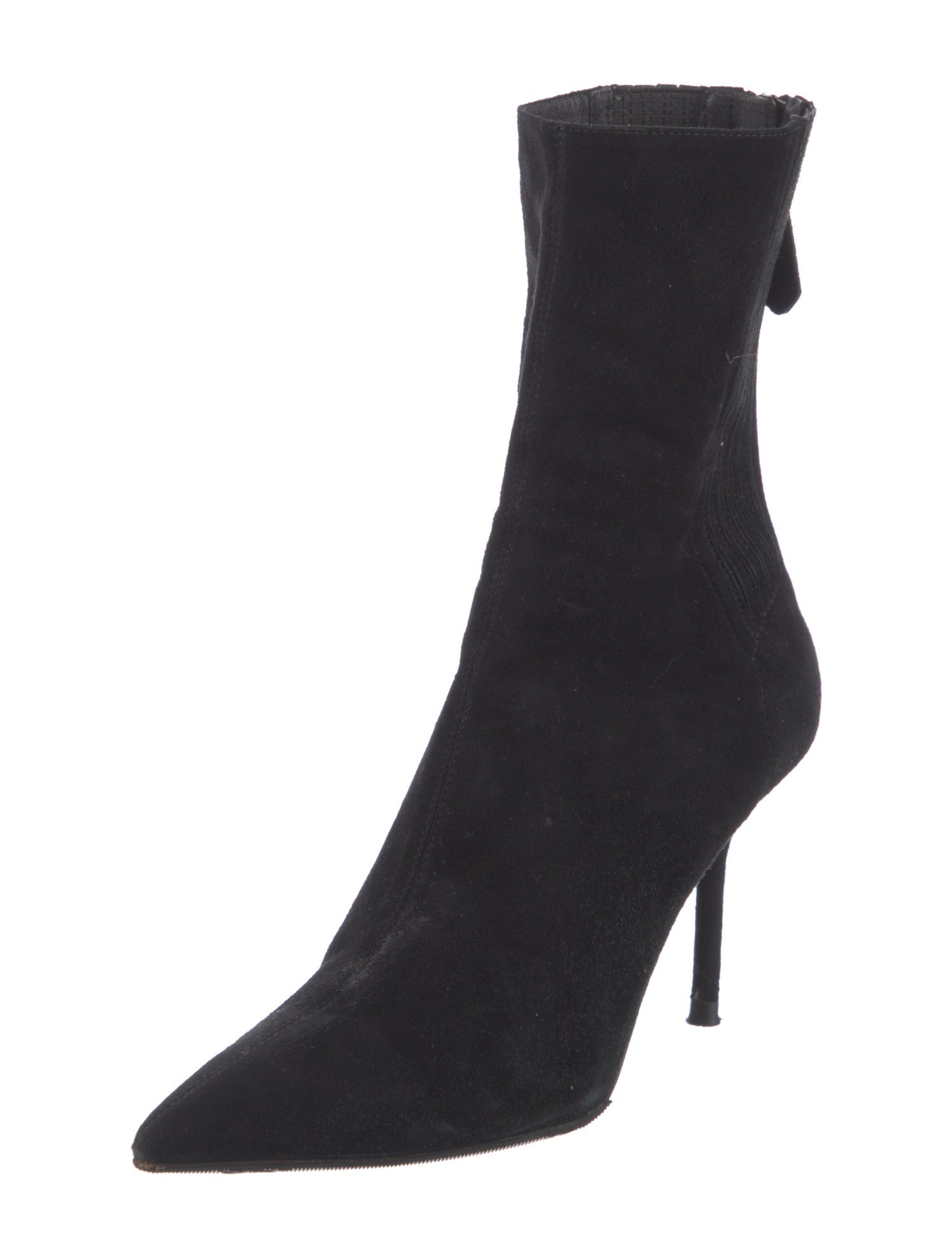 Aquazzura Suede Sock Boots