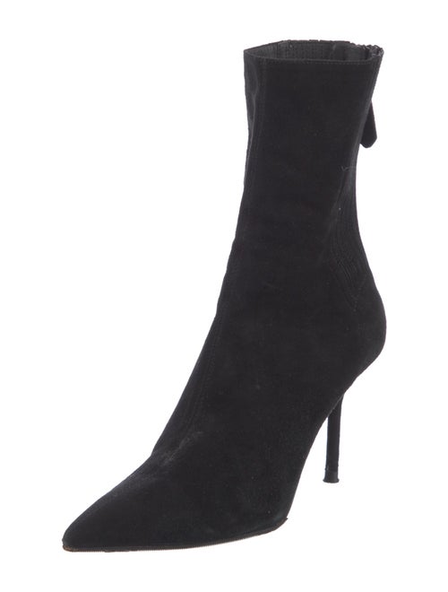 Aquazzura Suede Sock Boots