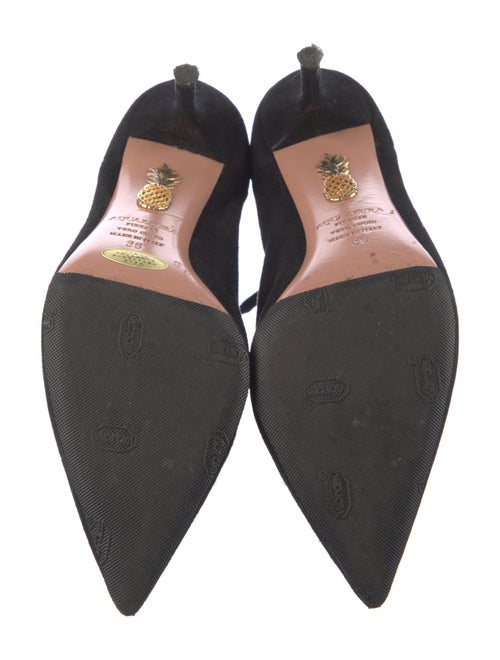 Aquazzura Suede Sock Boots
