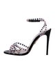 Aquazzura PVC Crystal Embellishments Sandals