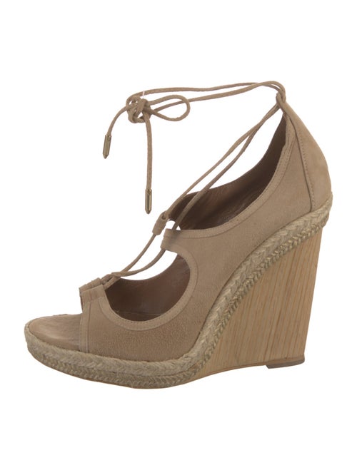 Aquazzura Suede Espadrilles