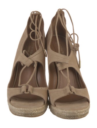 Aquazzura Suede Espadrilles