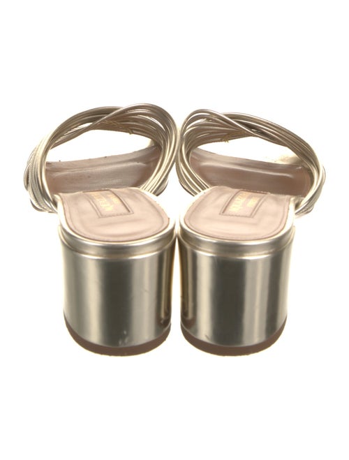 Aquazzura Leather Slides