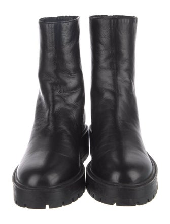 Aquazzura Leather Chelsea Boots