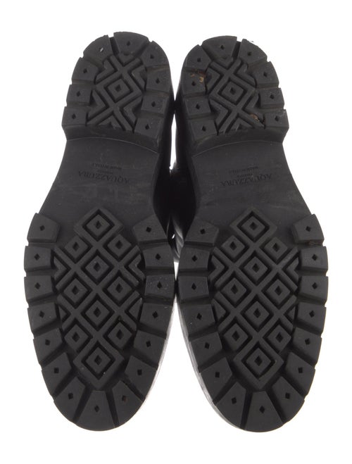 Aquazzura Leather Chelsea Boots