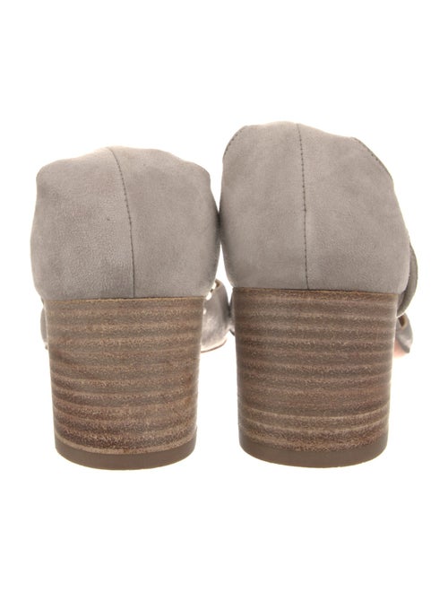 Aquazzura Suede Tassel Accents D'Orsay Pumps