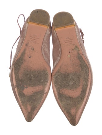 Aquazzura Suede Flats