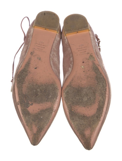 Aquazzura Suede Flats