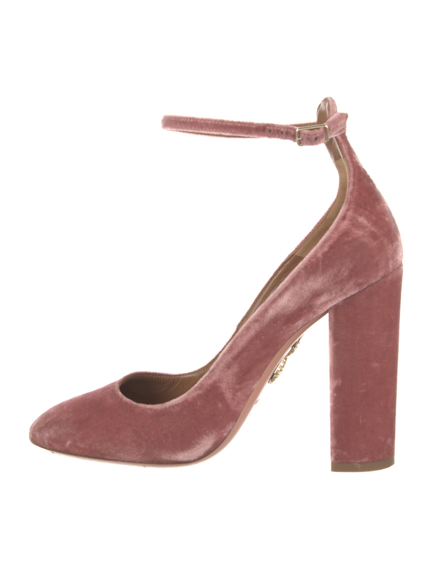 Aquazzura Velvet Pumps