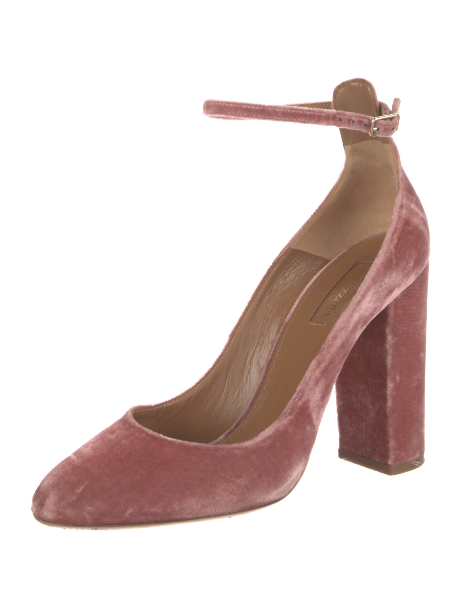 Aquazzura Velvet Pumps