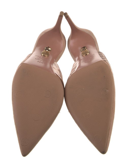 Aquazzura Suede Mules