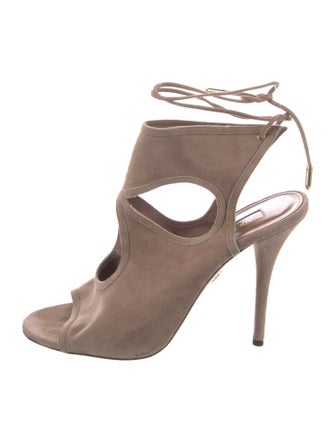 Aquazzura Suede Sandals