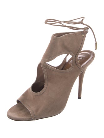 Aquazzura Suede Sandals