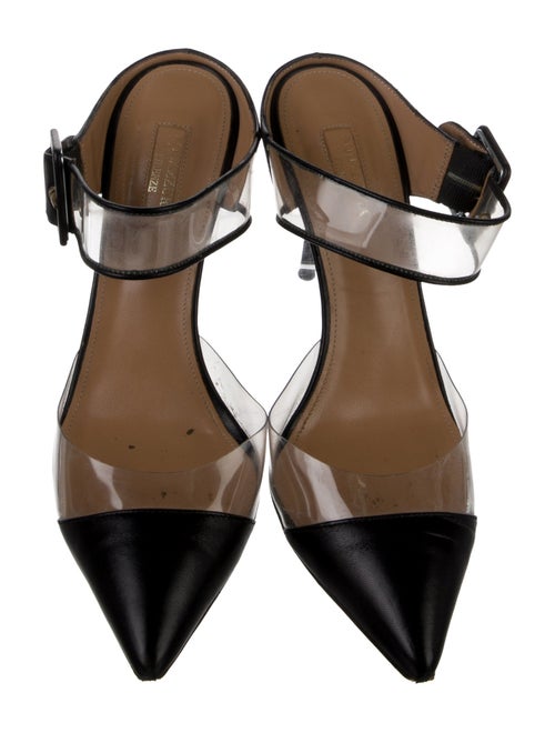 Aquazzura Leather Mules