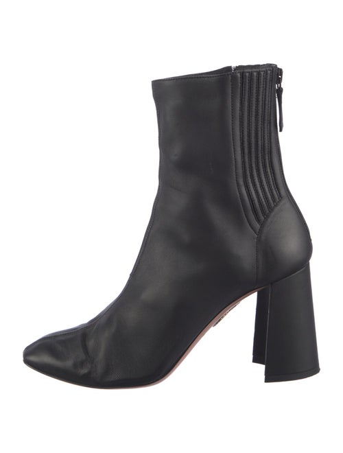 Aquazzura Leather Sock Boots