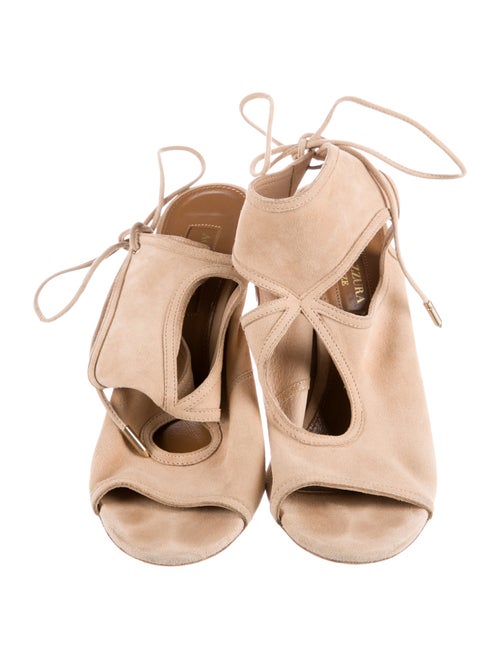 Aquazzura Suede Sandals
