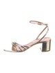 Aquazzura Patent Leather Slingback Sandals