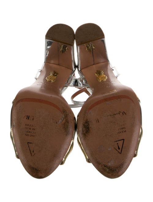 Aquazzura Patent Leather Sandals