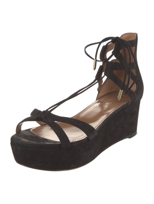 Aquazzura Suede Flats