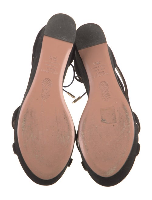 Aquazzura Suede Flats